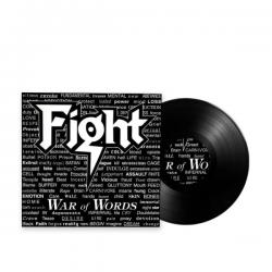FIGHT - WAR OF WORDS VINYL REISSUE (LP BLACK)