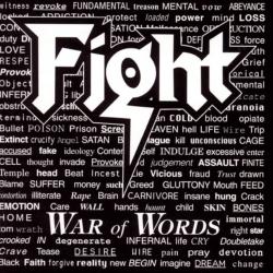 FIGHT - WAR OF WORDS (CD US-IMPORT)