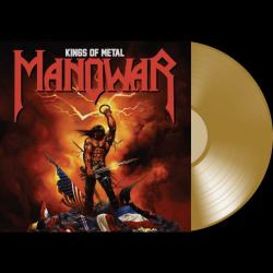 MANOWAR - KINGS OF METAL TRANSPERENT GOLD VINYL REISSUE (LP)