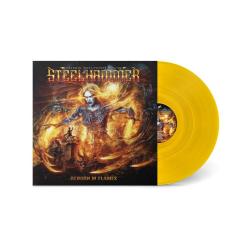 CHRIS BOHLTENDAHLs STEELHAMMER [GRAVE DIGGER] - REBORN IN FLAMES SUN YELLOW VINYL (LP)