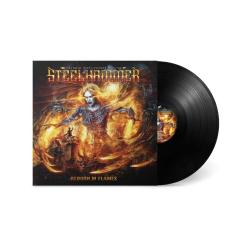 CHRIS BOHLTENDAHLs STEELHAMMER [GRAVE DIGGER] - REBORN IN FLAMES VINYL (LP BLACK)