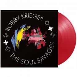 ROBBY KRIEGER [THE DOORS/ FRANK ZAPPA] - ROBBY KRIEGER AND THE SOUL SAVAGES RED TRANSP. VINYL (LP)