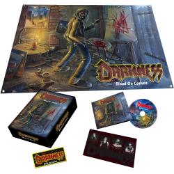 DARKNESS - BLOOD ON CANVAS DELUXE BOXSET (CD+POSTER+PATCH+ BOX)