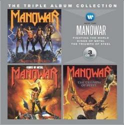 MANOWAR - THE TRIPLE ALBUM COLLECTION (3CD BOX)