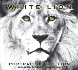 WHITE LION - PORTRAIT OF THE LION (DIGI)