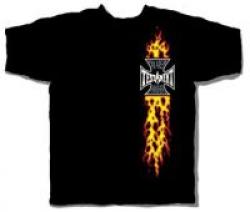 TESTAMENT - FLAME/ BIKER LOGO (TS) TESTAMENT - FLAME/ BIKER LOGO (TS)