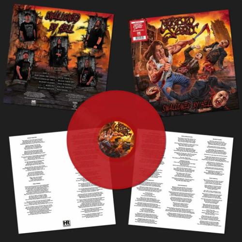 SWALLOWED BY HELL RED VINYL (LP)