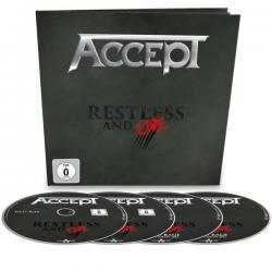 ACCEPT - RESTLESS AND LIVE LTD. EARBOOK (DVD+BLURAY+2CD) ACCEPT - RESTLESS AND LIVE LTD. EARBOOK (DVD+BLURAY+2CD)