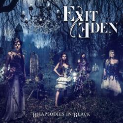 EXIT EDEN [Amanda Somerville, ex-VISIONS OF ATLANTIS] - RHAPSODIES IN BLACK (CD)