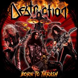 DESTRUCTION - BORN TO THRASH - LIVE IN GERMANY (CD)