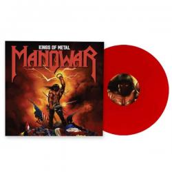 MANOWAR - KINGS OF METAL TRANSPERENT RED VINYL (LP)