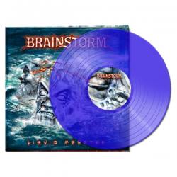BRAINSTORM - LIQUID MONSTER CLEAR BLUE VINYL REISSUE (LP)