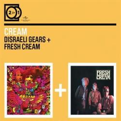 CREAM - 2 FOR 1: DISRAELI GEARS + FRESH CREAM (2CD DIGI)
