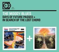 THE MOODY BLUES - 2 FOR 1: DAYS OF FUTURE PASSED + IN SEARCH OF THE LOST CHORD (2CD DIGI)
