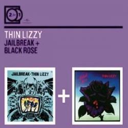 THIN LIZZY - 2 FOR 1: JAILBREAK + BLACK ROSE REMASTERED (2CD DIGI)