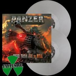 PANZER, THE GERMAN - SEND ALL OF THEM TO HELL SILVER VINYL (2LP)