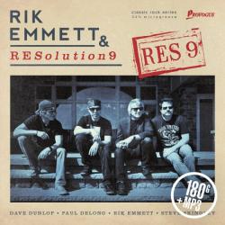 RIK EMMET and RESolution 9 [TRIUMPH] - RES9 VINYL (LP BLACK+MP3)