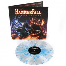CRIMSON THUNDER CLEAR/BLUE/WHITE SPLATTER VINYL (LP)