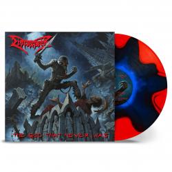 THE GOD THAT NEVER WAS BLUE/ RED SPLIT VINYL REISSUE (LP)