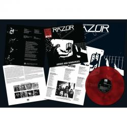 ARMED AND DANGEROUS RED/ BLACK MARBLED VINYL (LP)
