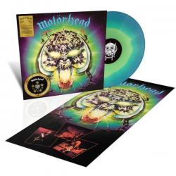 OVERKILL 50TH ANNIV. TURQUOISE/ BLUE SPLATTER VINYL (LP+POSTER)