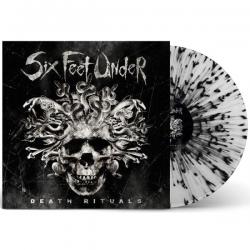 DEATH RITUALS CLEAR W/ BLACK SPLATTER VINYL (LP)