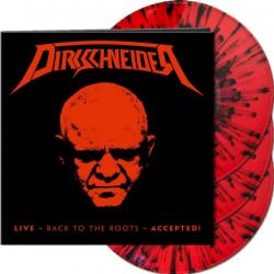 LIVE - BACK TO THE ROOTS - ACCEPTED! RED/ BLACK SPLATTER VINYL (3LP)
