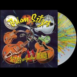 SETZER GOES INSTRU-MENTAL SPLATTER VINYL REISSUE (LP)