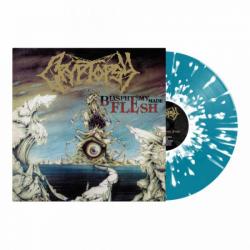 BLASPHEMY MADE FLESH BLUE/ WHITE SPLATTER VINYL (LP)