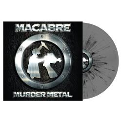 MURDER METAL GREY/ BLACK SPLATTER VINYL (LP)