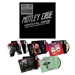 CRUCIAL CRUE - STUDIO ALBUMS 1981-1989 BOXSET (5CD BOX)