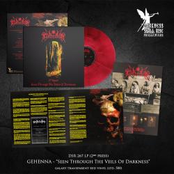 SEEN THROUGH THE VEILS OF DARKNESS TRANSP. RED VINYL (LP)