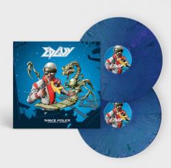 SPACE POLICE - DEFENDERS OF THE CROWN BLUE/ WHITE/ BLACK MARBLED VINYL (2LP)