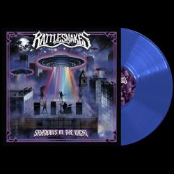SHADOWS IN THE NIGHT TRANSP. BLUE VINYL (LP)