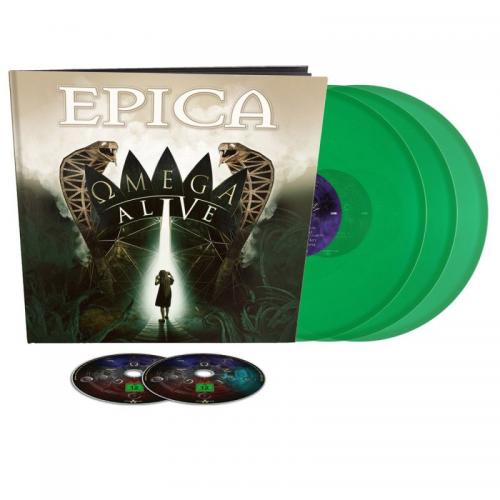 OMEGA ALIVE VINYL EARBOOK (BRD+DVD+3LP BOOK)