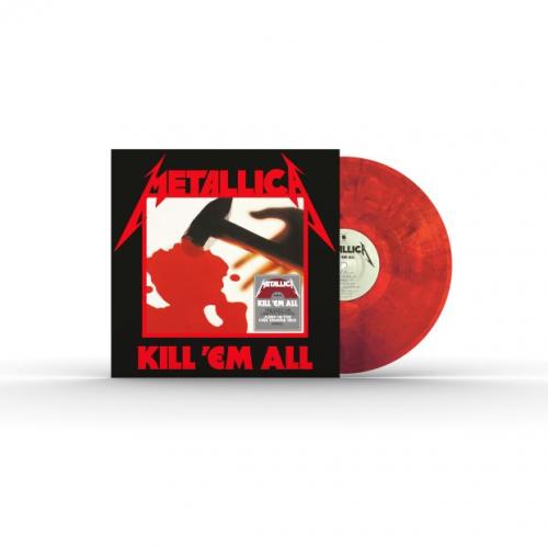 KILL EM ALL “ENGINE RED” REMAST. VINYL (LP)