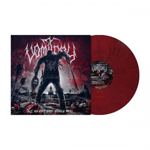 ALL HEADS ARE GONNA ROLL CRIMSON RED MARBLED VINYL (LP)