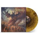 AS GOMORRAH BURNS GOLD/ BLACK GALAXY VINYL (LP)