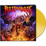 BORN OF FIRE YELLOW VINYL (LP)