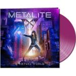 A VIRTUAL WORLD CLEAR PURPLE VINYL (LP)