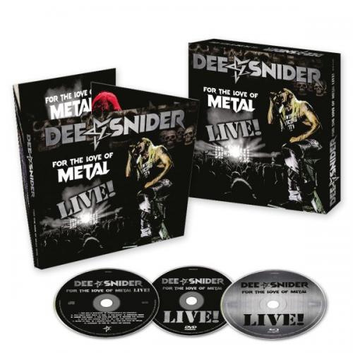 FOR THE LOVE OF METAL - LIVE! (CD+DVD+BLURAY DIGI O-CARD)