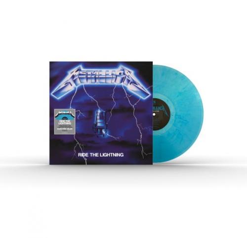 RIDE THE LIGHTNING “ELECTRIC BLUE” REMAST. VINYL (LP)