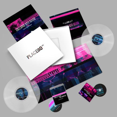 PLACEBO LIVE PREMIUM BOXSET (2LP CLEAR+BRD+CD+POSTER BOX)
