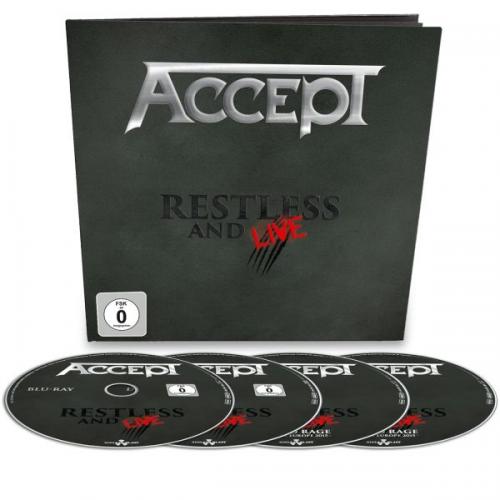RESTLESS AND LIVE LTD. EARBOOK (DVD+BLURAY+2CD)